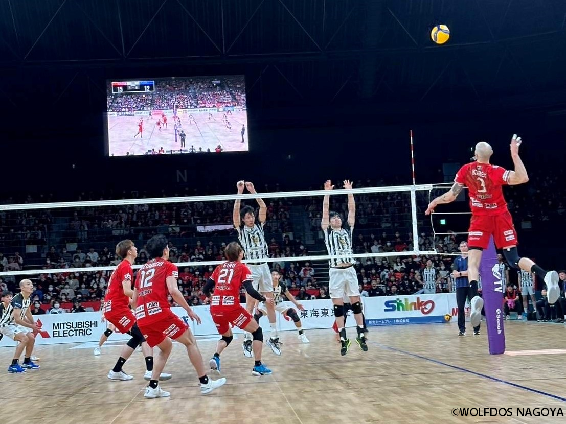 V1男子】ウルフドッグス名古屋が V・ファイナルステージ進出決定